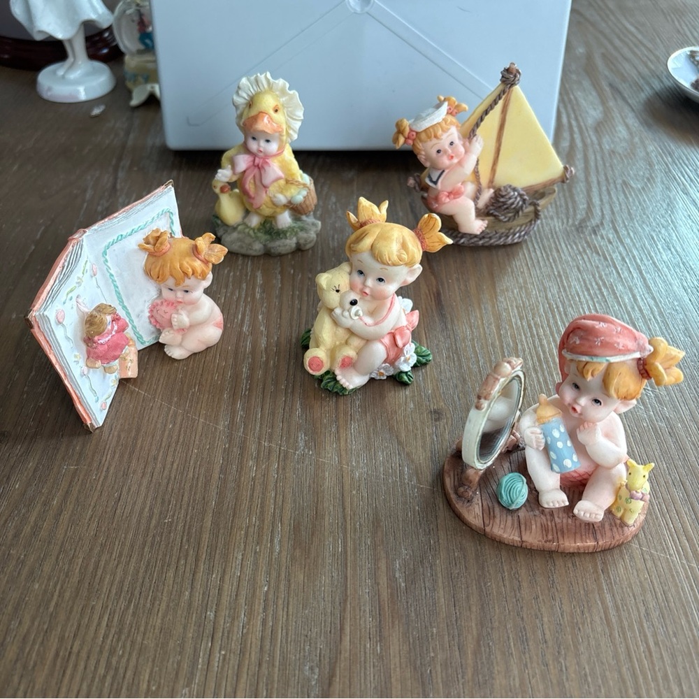 Set of Adorable Figurines